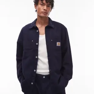 Carhartt WIP 卡哈特深蓝色衬衫工装外套