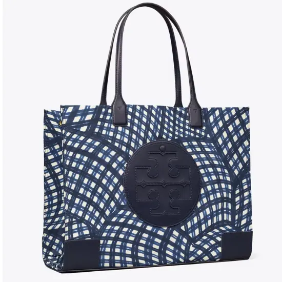 满$500享7折！Tory Burch 汤丽柏琦 Ella 印花托特包
