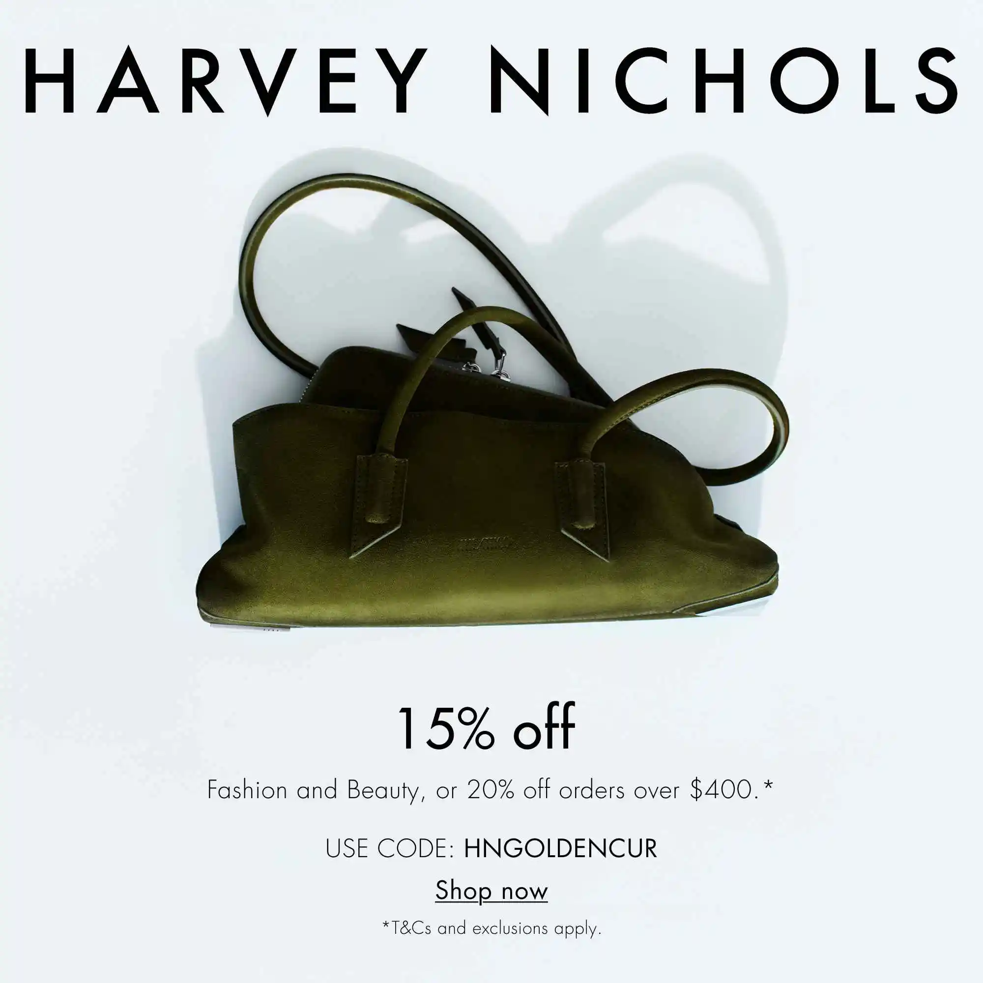 Harvey Nichols UK：黄金周大促！时尚美妆热卖