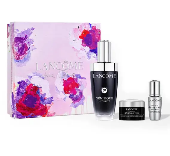 Lancome  1.7oz超修小黑瓶套装