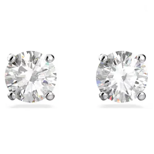 Swarovski 施华洛世奇 白色圆钻耳钉
