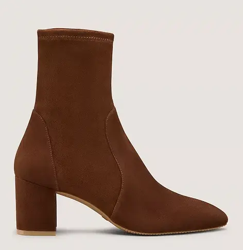 Stuart Weitzman Yuliana 60 麂皮踝靴