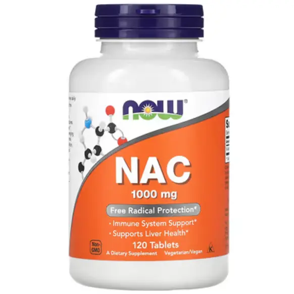 满额7.5折！NOW Foods NAC1000 毫克120 片