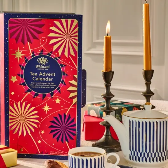 Whittard：2025 圣诞日历上线！茶包日历 £24.95