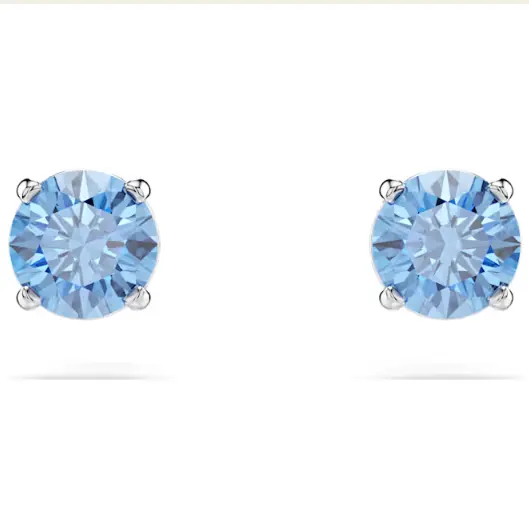 Swarovski 施华洛世奇 蓝钻耳环