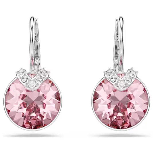 Swarovski 施华洛世奇 粉钻吊坠耳环