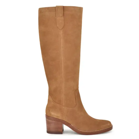 2件6折！Nine West 玖熙 皮革长靴