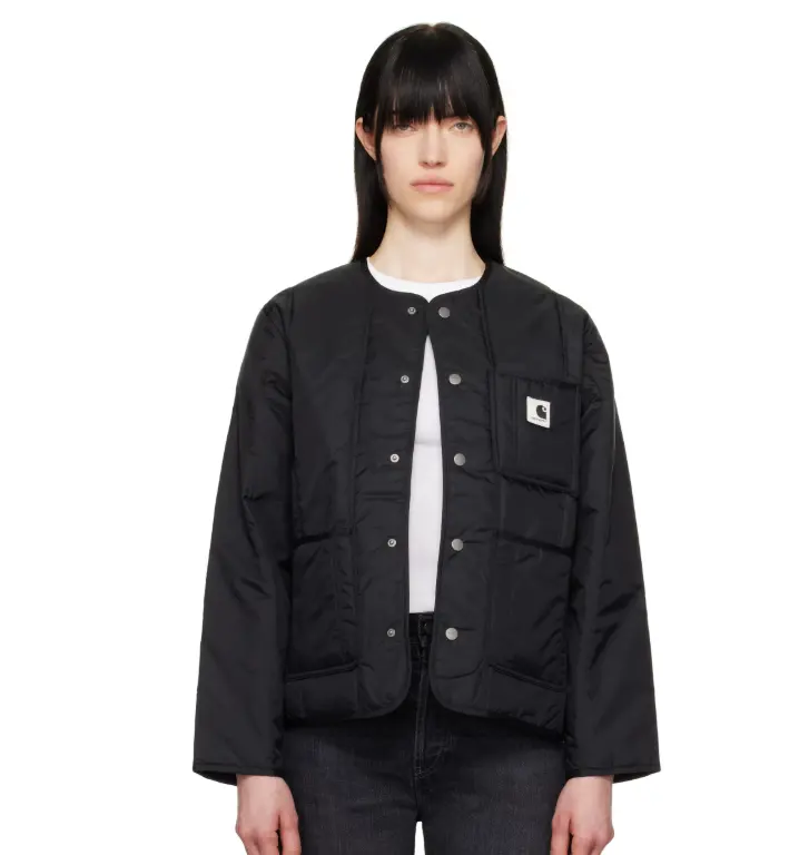 Carhartt Work In Progress 黑色 Kyla Liner 夹克