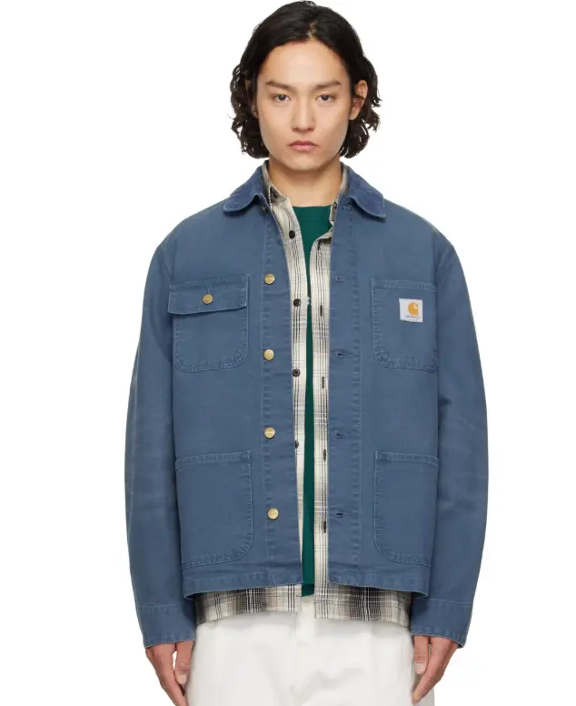 Carhartt Work In Progress 蓝色 Michigan 夹克