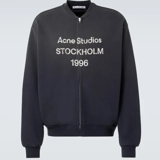 ACNE STUDIOS 1996 徽标黑色外套