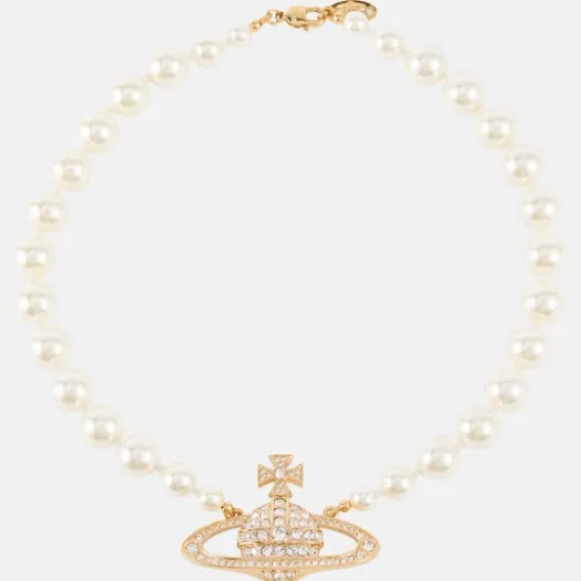 VIVIENNE WESTWOOD 西太后 Orb 珍珠土星项链