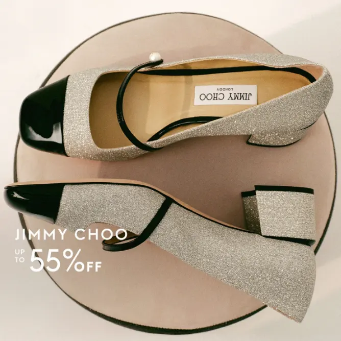 THE OUTNET 美站：Jimmy Choo 秋日奢享季 闪片浅口女鞋$413