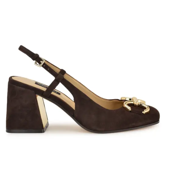 Nine West 玖熙 粗跟单鞋