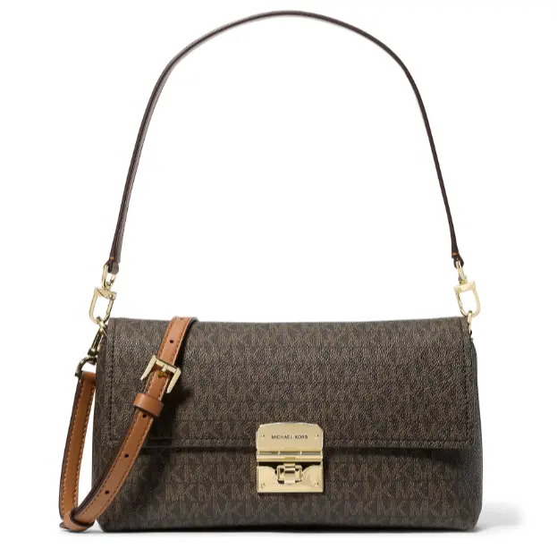Michael Kors Addie 老花斜挎包