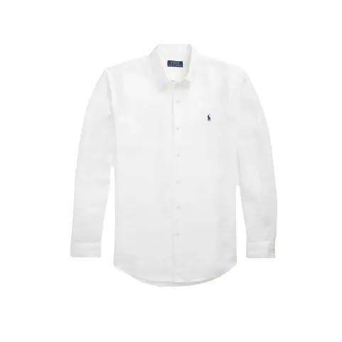 Polo Ralph Lauren 拉夫劳伦白色亚麻衬衫