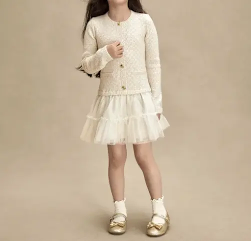 Gymboree 女童白色连衣裙