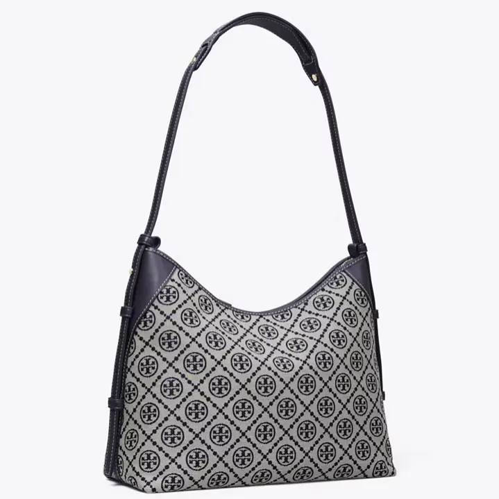 Tory Burch 汤丽柏琦 老花邮差包 - 灰色
