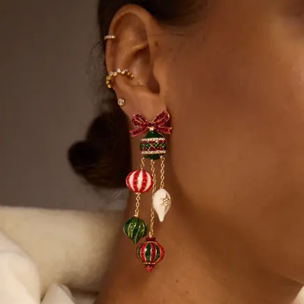 Baublebar 装饰性圣诞耳环