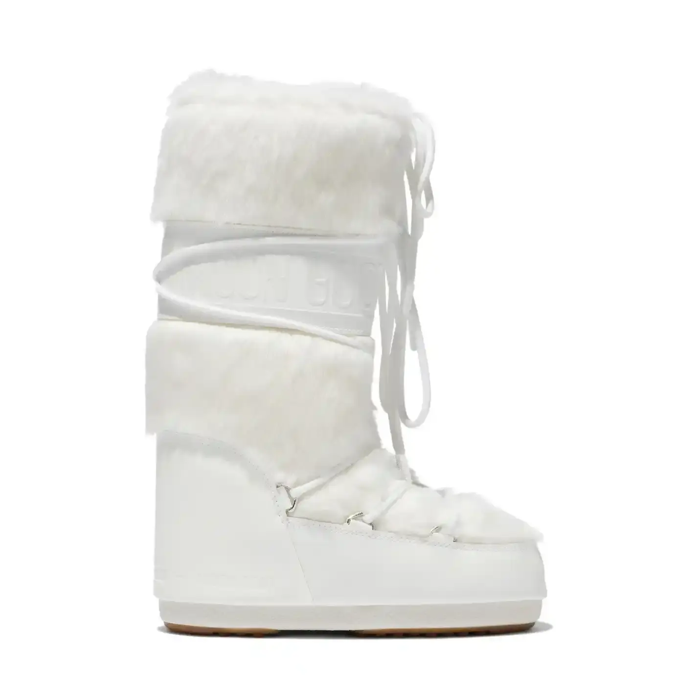 MOON BOOT ICON 人造毛皮高筒雪地靴