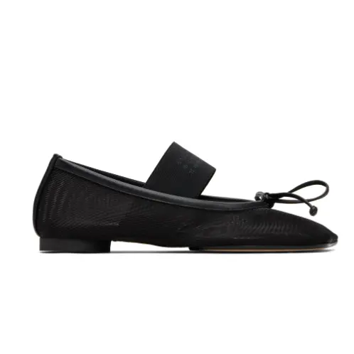 吴昕同款！MM6 Maison Margiela  Anatomic Numeric 芭蕾平底鞋