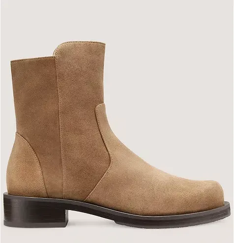 Stuart Weitzman 5050 bold 麂皮踝靴