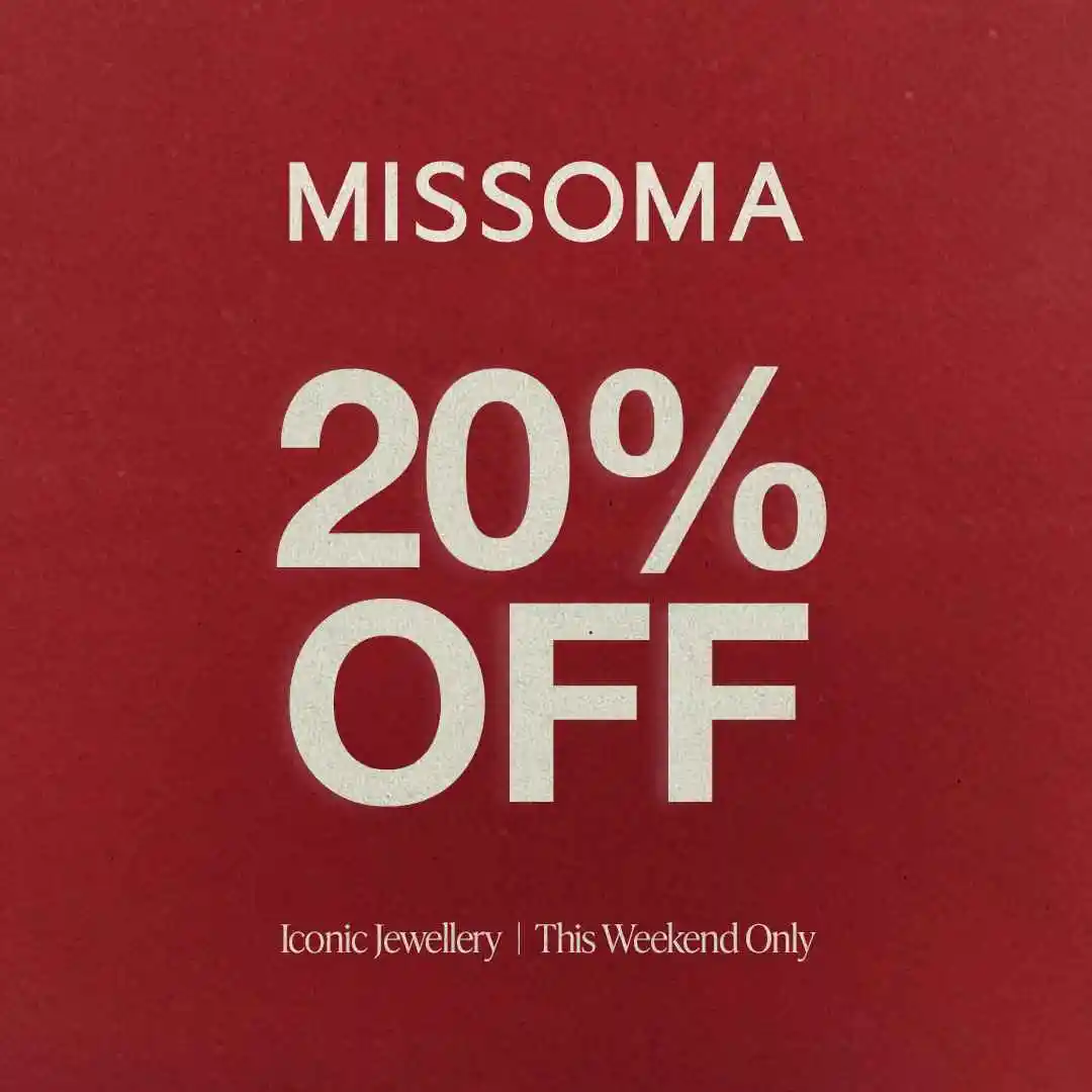 Missoma UK：中古风精美饰品一周闪促 入刘亦菲、周也同款