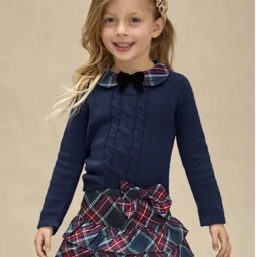 Gymboree 女童学院风毛衣