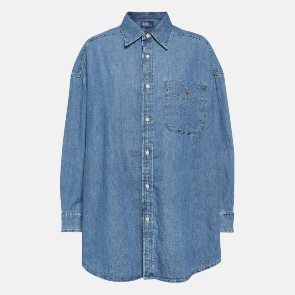 POLO RALPH LAUREN 拉夫劳伦 Oversized 牛仔衬衫