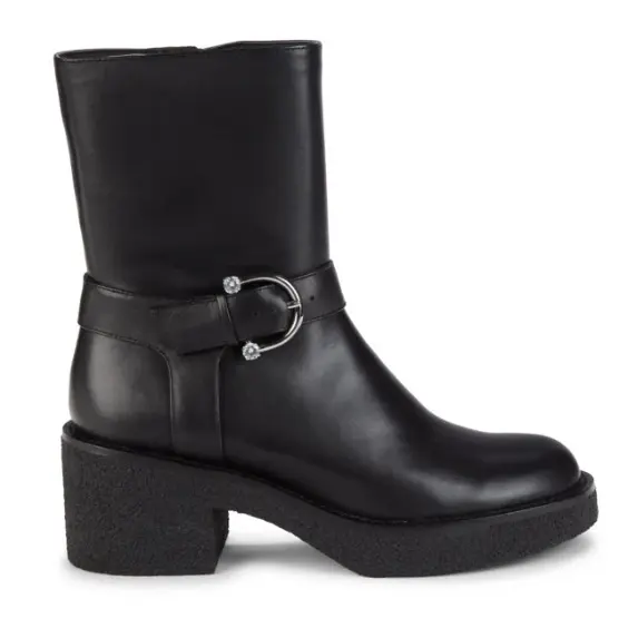 码数紧！Stuart Weitzman 粗跟短靴