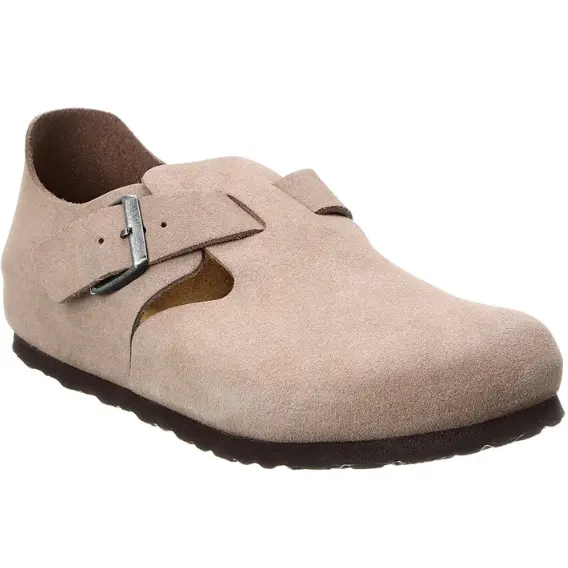 Birkenstock 窄款绒面革勃肯鞋