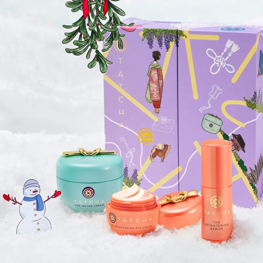 Tatcha 净透毛孔亮泽肌肤套装 价值$170