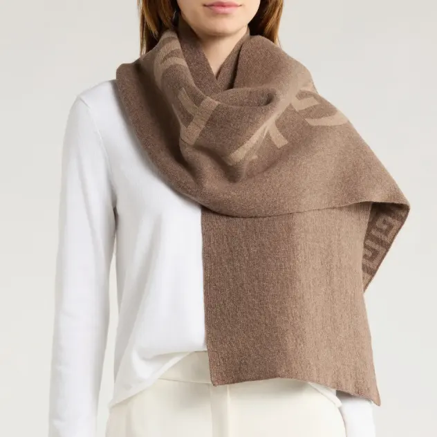 Nordstrom Rack：配饰奢享季 围巾帽子专场  羊毛真丝混纺围巾$199