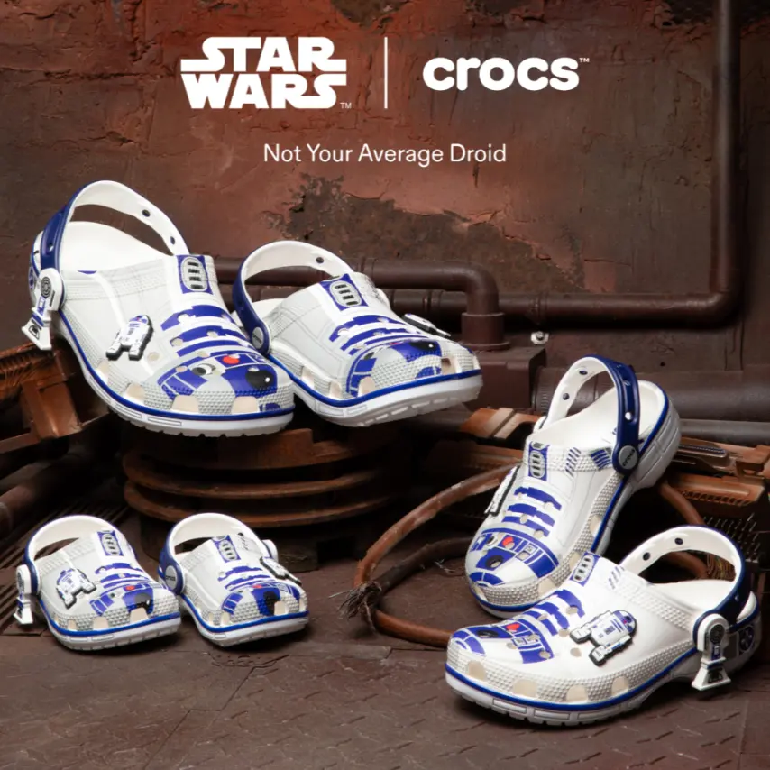 Crocs SG：星球大战联名洞洞鞋上新