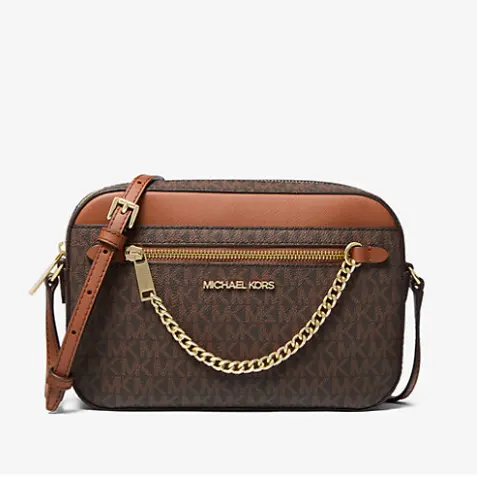 Michael Kors 大号老花斜挎包