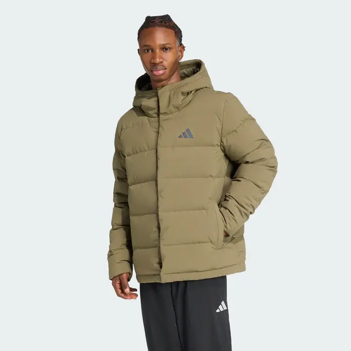 Adidas 阿迪达斯 Helionic Climawarm 连帽羽绒服