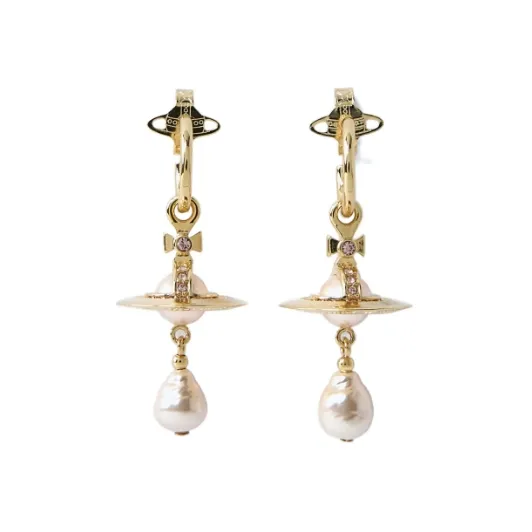 VIVIENNE WESTWOOD 西太后 Aleksa 土星珍珠耳环