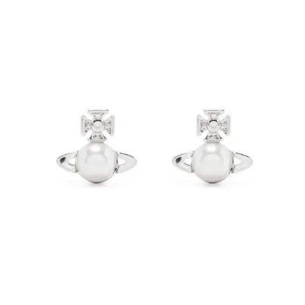 VIVIENNE WESTWOOD 西太后 Balbina 珍珠土星耳钉