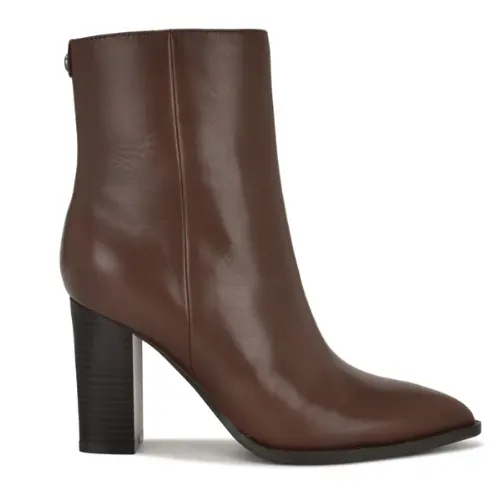 Nine West 玖熙 Tessay 粗跟短靴