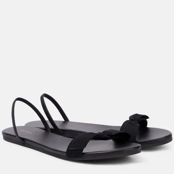 THE ROW 蝴蝶结装饰平底鞋