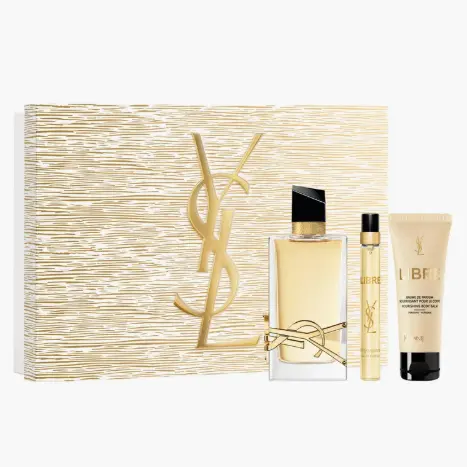 Yves Saint Laurent  节日限定自由之水香水3件套装