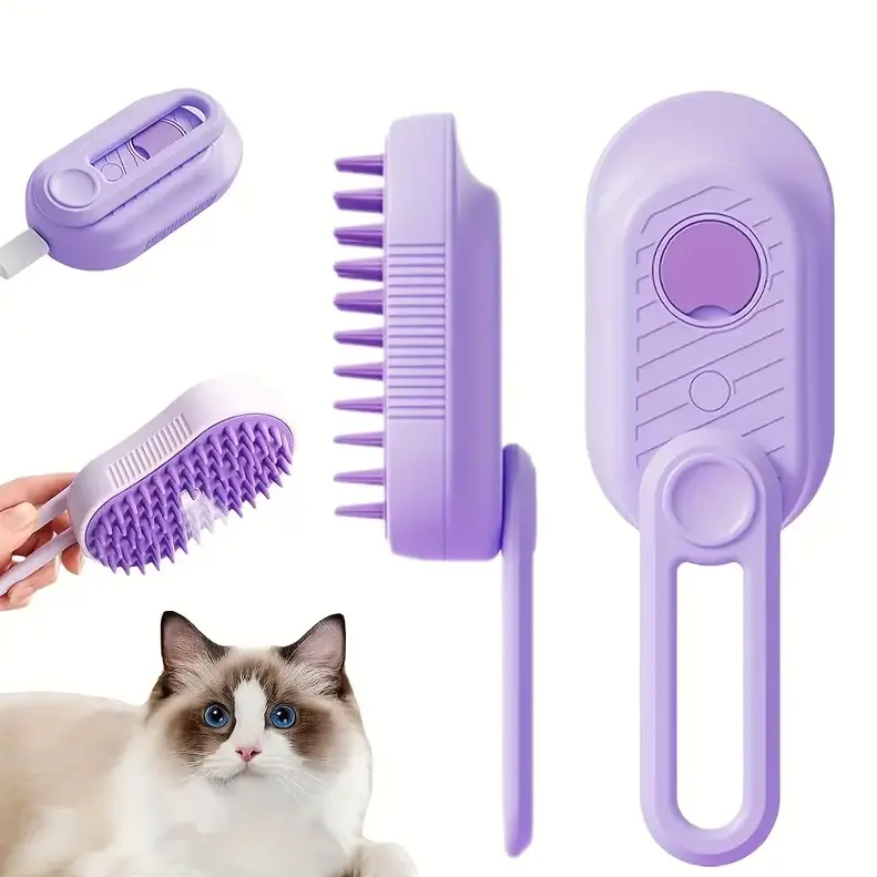 4合1猫毛清洁梳