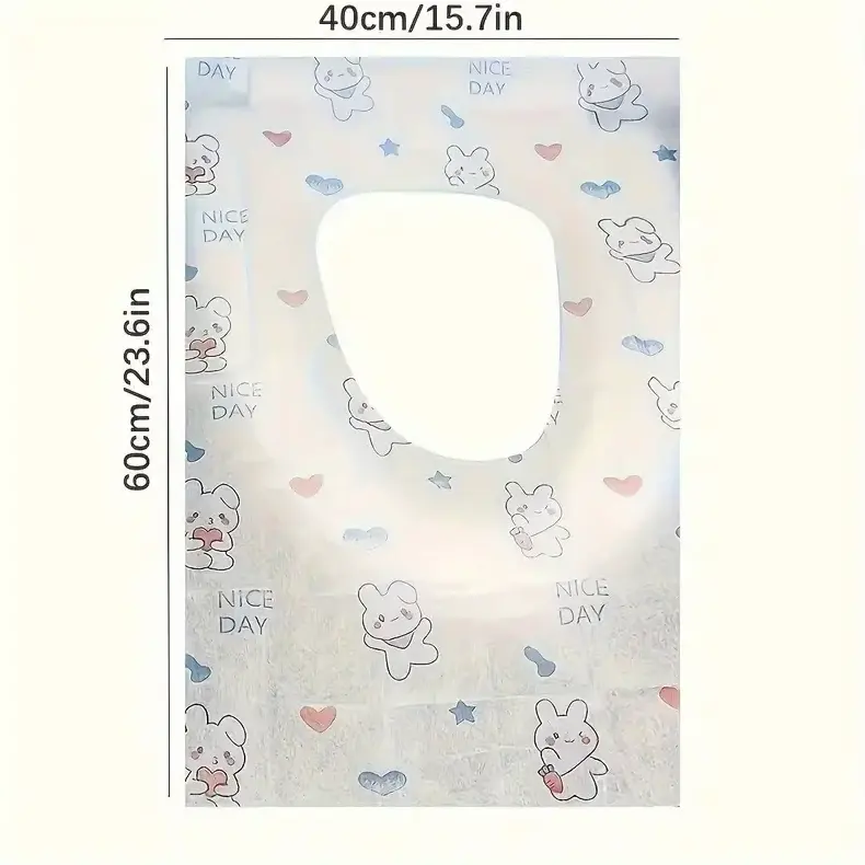 50片装一次性马桶垫套 加长加宽