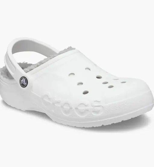 Crocs  加绒洞洞鞋