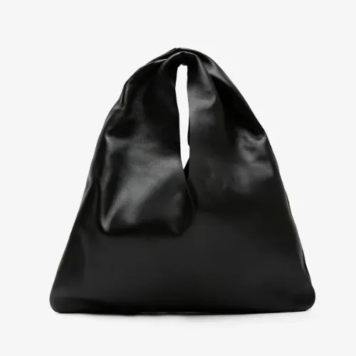 The Row Bindle 黑色小号皮革包