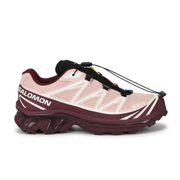 SALOMON 萨洛蒙 XT-6 GTX 玫瑰红运动鞋