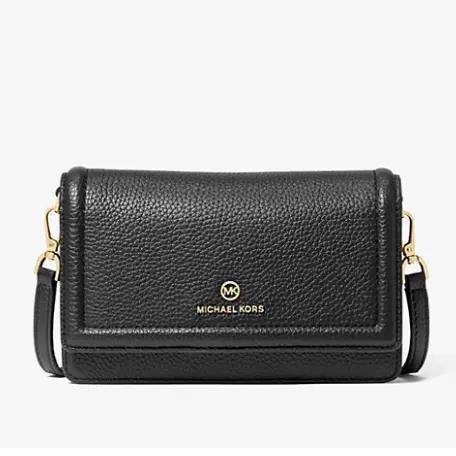 Michael Kors Pebbled 小号皮革斜挎包