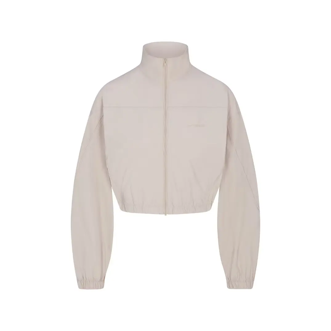 SKIMS x NIKE 编织尼龙短款夹克外套