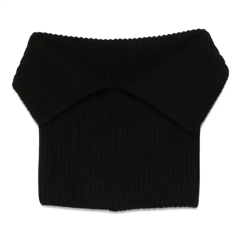 Uma Wang 罗纹针织围巾