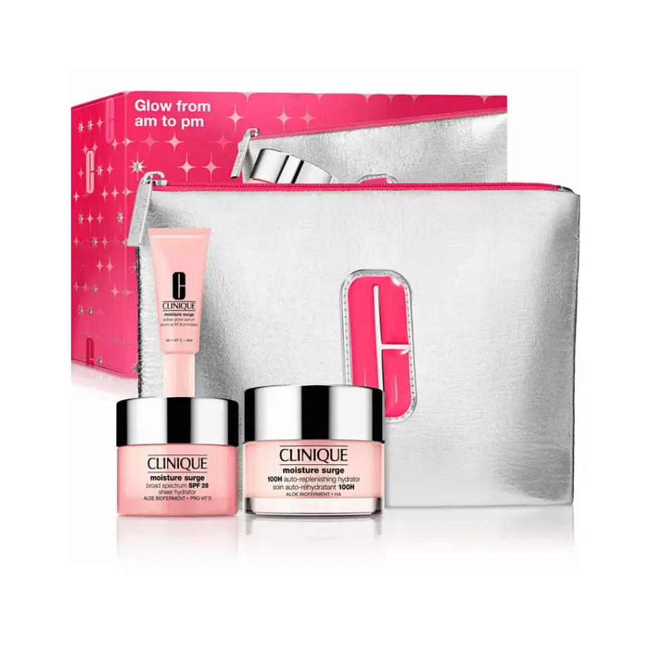 满赠8件套！Clinique 倩碧 水润巨星护肤套装