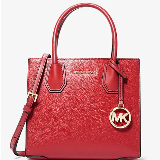 2件额外8折！Michael Kors Mercer 中号琴谱包 红色